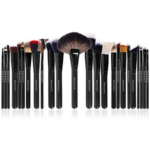 SHANY The Masterpiece Pro Signature Brush Set - 24pcs Handmade Natural/Synthe...