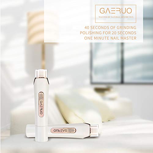 Premium Electric Manicure Pedicure Tool, Rechargeable Nail Buffer and Polishe...