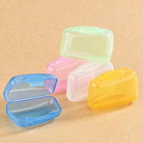 10 Pieces Travel Portable Toothbrush Head Covers Toothbrush Protective Case (...