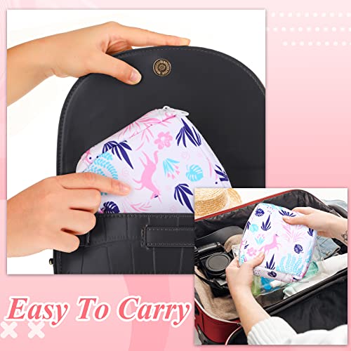 Shappy 4 Pieces Sanitary Napkin Bag Period Pad Pouch Period Holder Bag Kit Po...