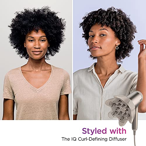 Shark HD120BRN Blow Dryer HyperAIR Fast-Drying with IQ 2-in-1 Concentrator, S...