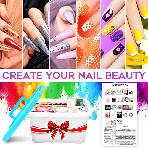 Acrylic Nail Kit Acrylic Powder and Monomer Acrylic Nail Liquid nail kit set ...