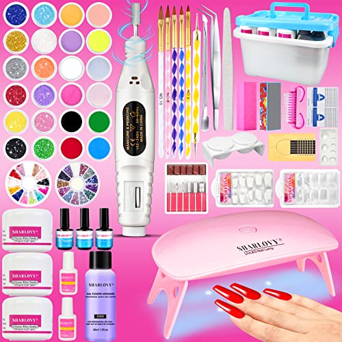 Acrylic Nail Kit Acrylic Powder and Monomer Acrylic Nail Liquid nail kit set ...