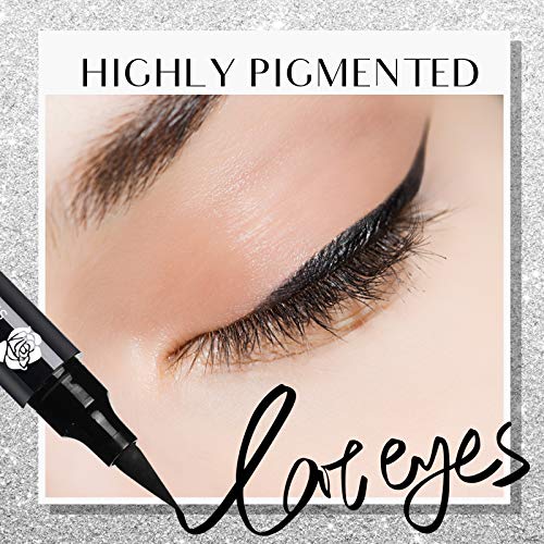 Black Eyeliner Stamp Wingliner-Winged Eyeliner Stamps for Perfect Wing Cat Ey...