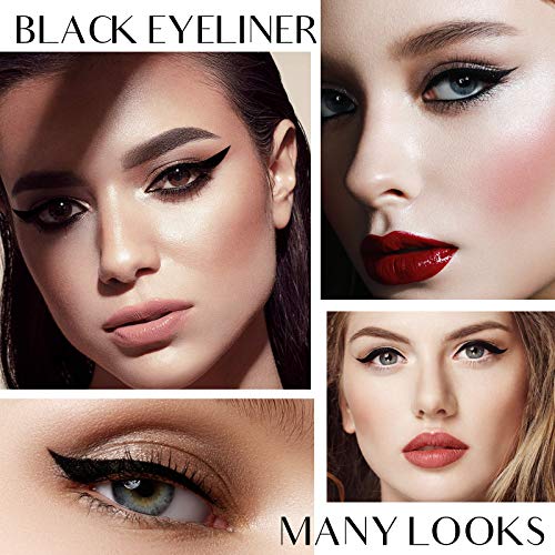 Black Eyeliner Stamp Wingliner-Winged Eyeliner Stamps for Perfect Wing Cat Ey...
