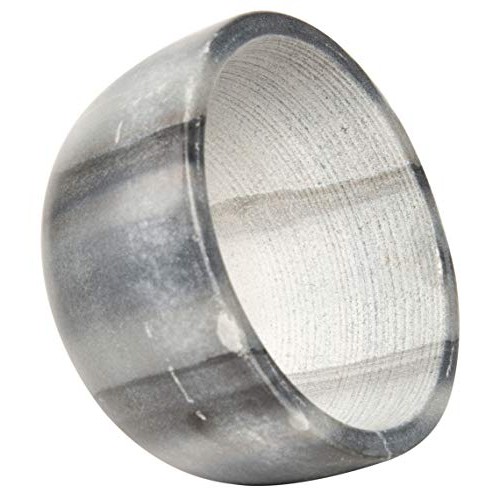 SHASH Marble Shaving Bowl, Grey - Lather Mug with Interior Grooves Builds a R...