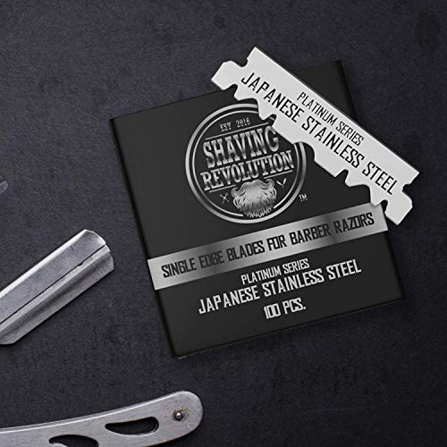 Barber Razor Blade - Single Edge Razor Blades 100 Count Stainless Steel Razor...