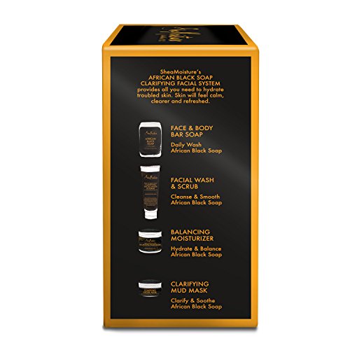 Shea Moisture African Black Soap Facial Regimen KIT