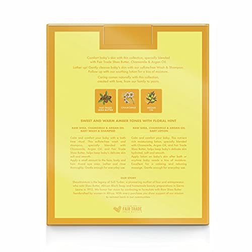 SheaMoisture Baby Gift Set Gift Sets Perfect For New Moms Raw Shea Chamomile ...
