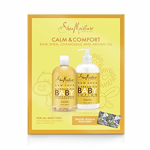 SheaMoisture Baby Gift Set Gift Sets Perfect For New Moms Raw Shea Chamomile ...