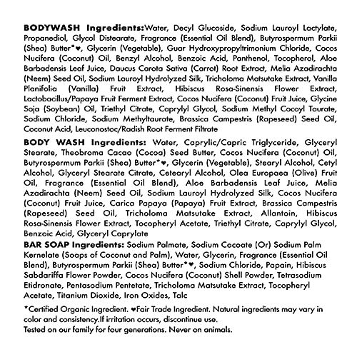 SheaMoisture Bath and Body Kit for Dry Skin Coconut and Hibiscus Illuminating...