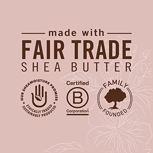 SheaMoisture Curl Shine Silicone Free Conditioner for Curly Hair Coconut Hibi...