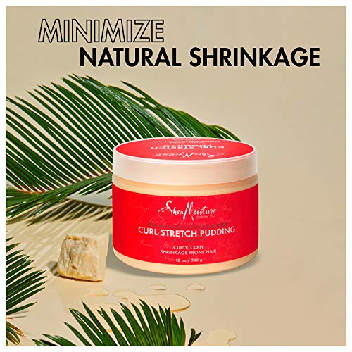 Sheamoisture Curl Stretch Pudding for Curls Red Palm Oil and Cocoa Butter wit...