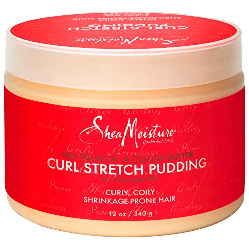 Sheamoisture Curl Stretch Pudding for Curls Red Palm Oil and Cocoa Butter wit...