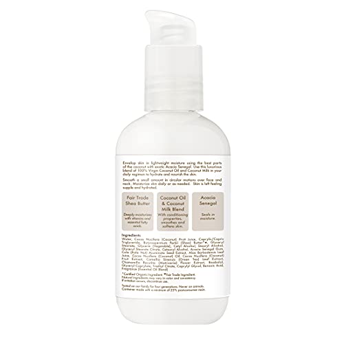 Sheamoisture Daily Hydration Face Lotion for All Skin Types 100% Virgin Cocon...