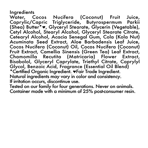 Sheamoisture Daily Hydration Face Lotion for All Skin Types 100% Virgin Cocon...