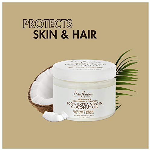Sheamoisture Head-to-Toe Nourishing Hydration for Dry Skin 100% Virgin Coconu...
