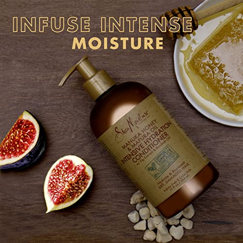 SheaMoisture Intensive Hydration Conditioner for Dry, Damaged Hair Manuka Hon...