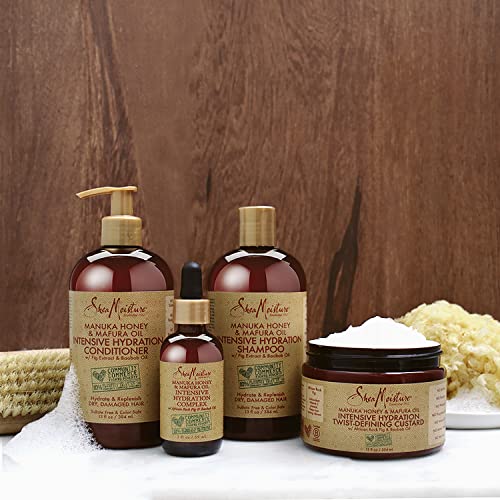 SheaMoisture Intensive Hydration Conditioner for Dry, Damaged Hair Manuka Hon...