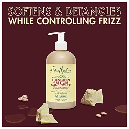 SheaMoisture Strengthen and Restore Rinse Out Hair Conditioner to Intensely S...
