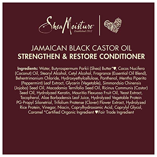SheaMoisture Strengthen and Restore Rinse Out Hair Conditioner to Intensely S...