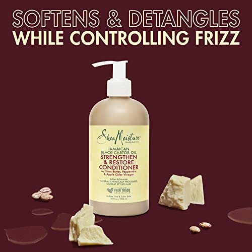 SheaMoisture Strengthen and Restore Rinse Out Hair Conditioner to Intensely S...