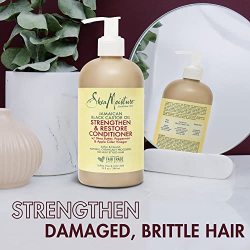SheaMoisture Strengthen and Restore Rinse Out Hair Conditioner to Intensely S...