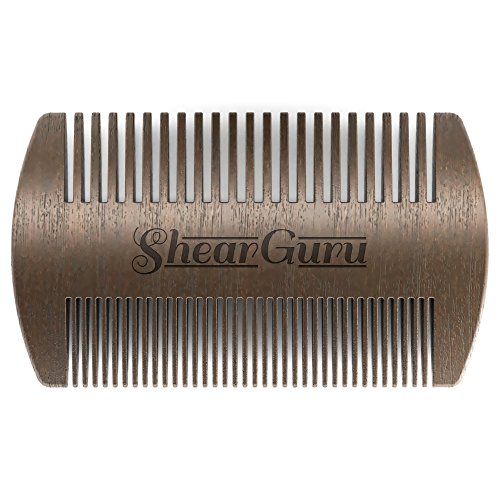 Natural Complete Care Beard Grooming Kit for Men– Brush Set 100% Boar Bristle...