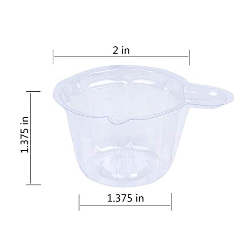 150 Pack 40ml Urine Cups Plastic Disposable Easy to Collect Urine Specimen Cu...