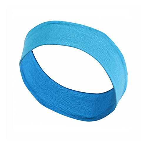 Yoga Headband Pure Color Hair Band, Sweat Absorbing Sports Hair Band, Running...