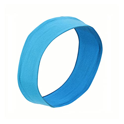 Yoga Headband Pure Color Hair Band, Sweat Absorbing Sports Hair Band, Running...