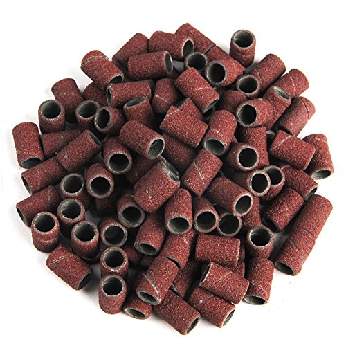 Shelloloh 300pcs Professional Sanding Bands for Nail Drill Manicure Pedicure ...