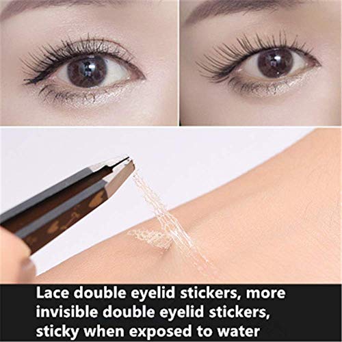 Eyelid Tape Invisible Eye Stickers Portable Breathable Natural Invisible Sing...