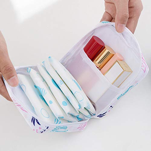 Shenxiao Sanitary Napkin Storage Bag Portable Menstrual Pad Tampons Collect B...
