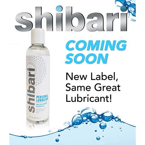 Shibari Personal Lubricant - Water Based 8oz Bottle