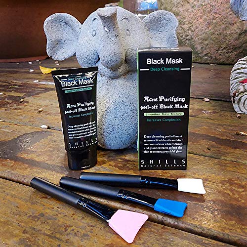 SHILLS Charcoal Black Mask, Peel Off Mask, Charcoal Mask, Black Peel Off Mask...