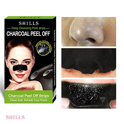 SHILLS Purifying Pore Strips, Nose Strips, 28 Count Strips, Deep Cleansing Bl...