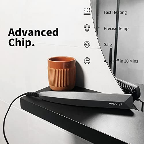 Premium Beard Straightener for Men, Compact Beard Straightening Comb with Ion...