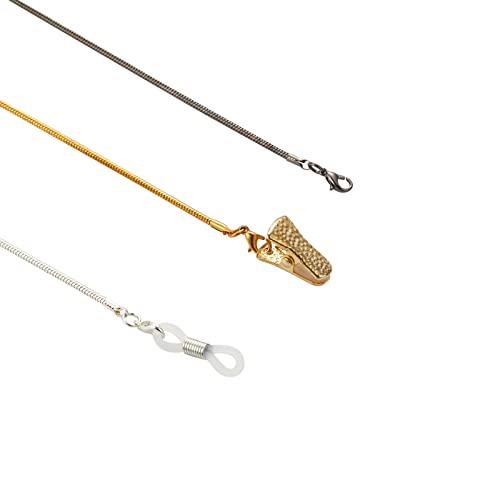 Sunglass Chain, Necklace Holders for Mask, Eyeglasses and Reading Glasses, Pa...