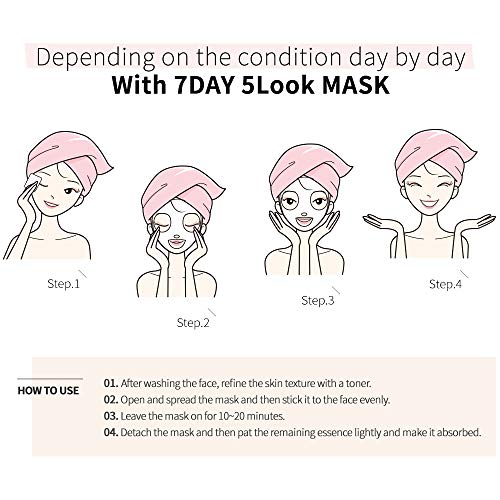 ShionLe Face Facial Beauty Skin Care Mask Sheets | Moisturizing | Brightening...