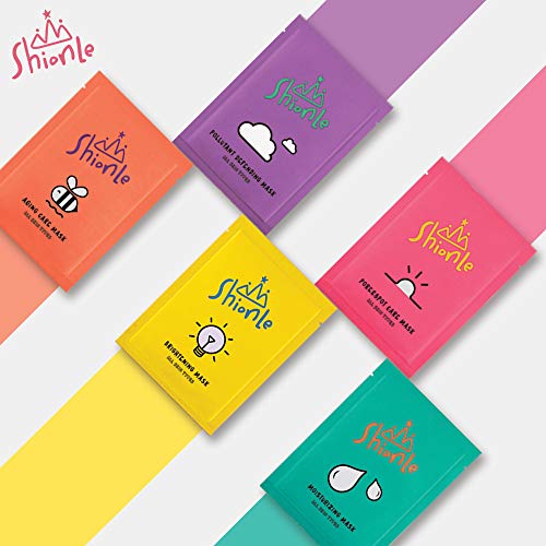 ShionLe Face Facial Beauty Skin Care Mask Sheets | Moisturizing | Brightening...
