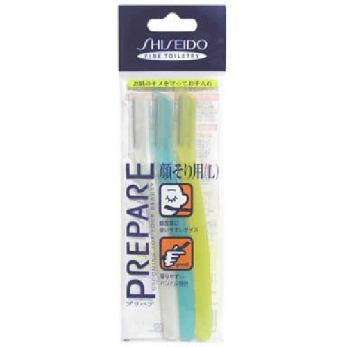 FT Shiseido Facial Razor 3pcs(L) x 2 Pack (total 6 pcs) with Premium Oil Blot...