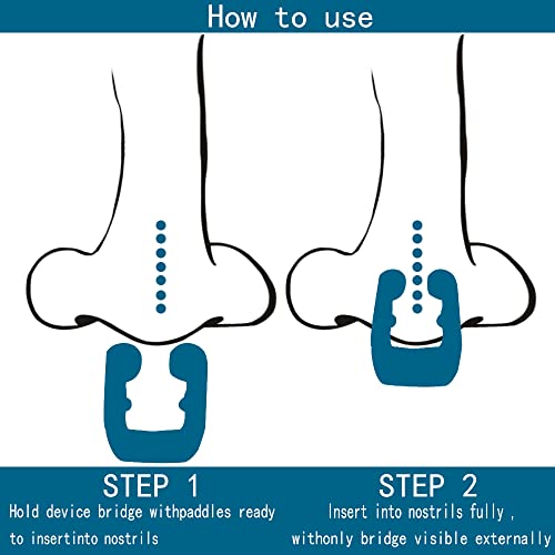 SHIXUAN 12 PCS Anti Snoring Device - Silicon Magnetic Anti Snoring Nose Clip,...