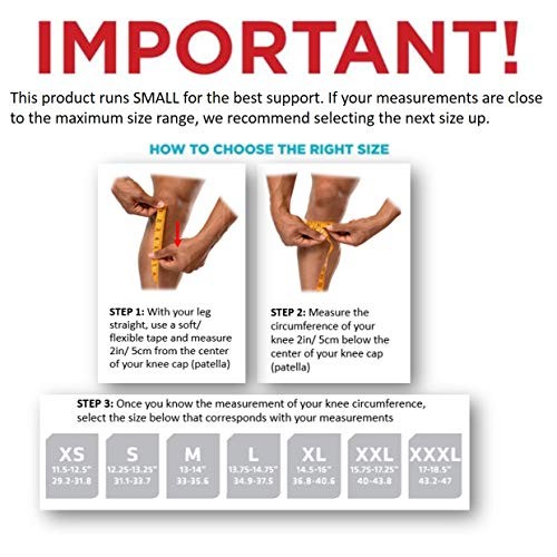 Hinged Knee Brace: Shock Doctor Maximum Support Compression Knee Brace - For ...