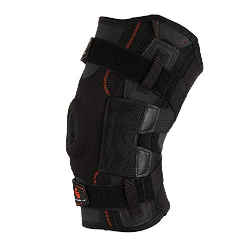 Hinged Knee Brace: Shock Doctor Maximum Support Compression Knee Brace - For ...