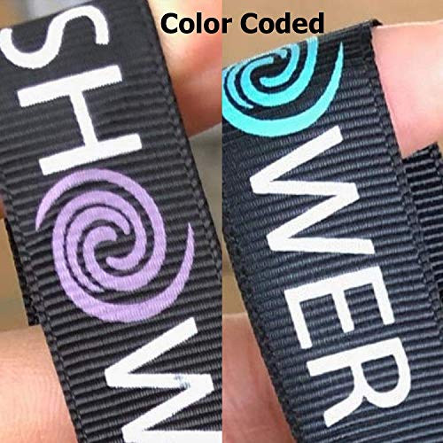 Loofah-Charcoal Bath-Sponge-Color-Set XL-75g by Shower Bouquet - Extra Large ...