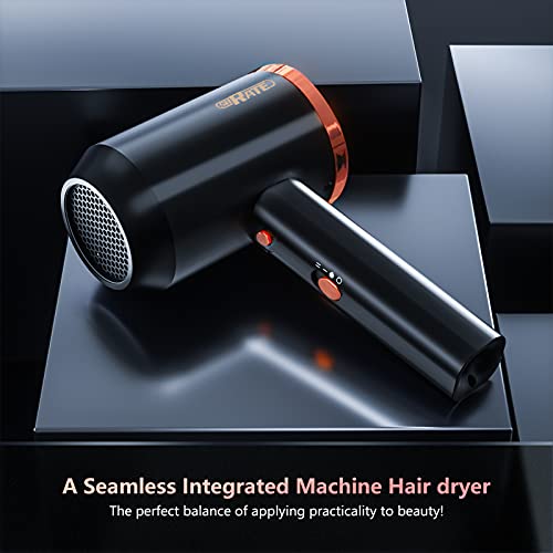 SHRATE Ionic Hair Dryer, Blow Dryer with Diffuser,Integrated Design,Negative ...