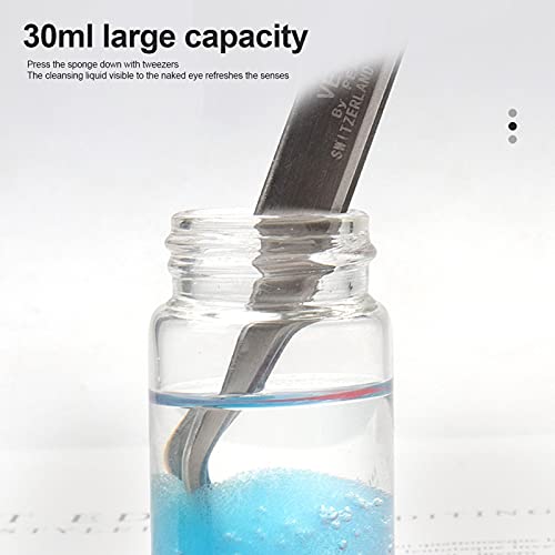 Eyelash Extension Kit Eyelash Tools 30ml Tweezer Cleaning Sponge Balls withou...