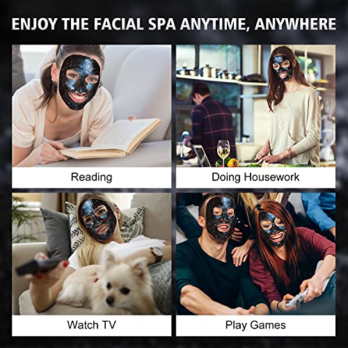 SHVYOG Charcoal Space Galactic Blackhead Remover Mask, Black Peel Off Face Ma...
