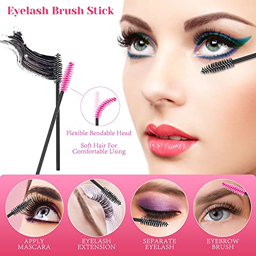 Disposable Makeup Applicators Kit, Shynek Makeup Mixing Palette with Spatula ...